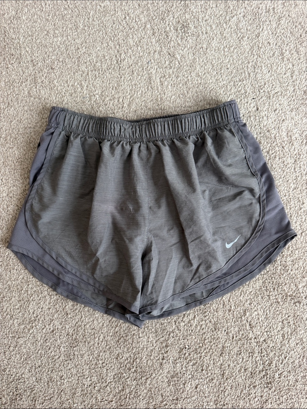 Nike Women’s Gray Athletic Running Shorts